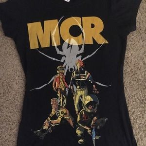 Rare MCR black band t shirt